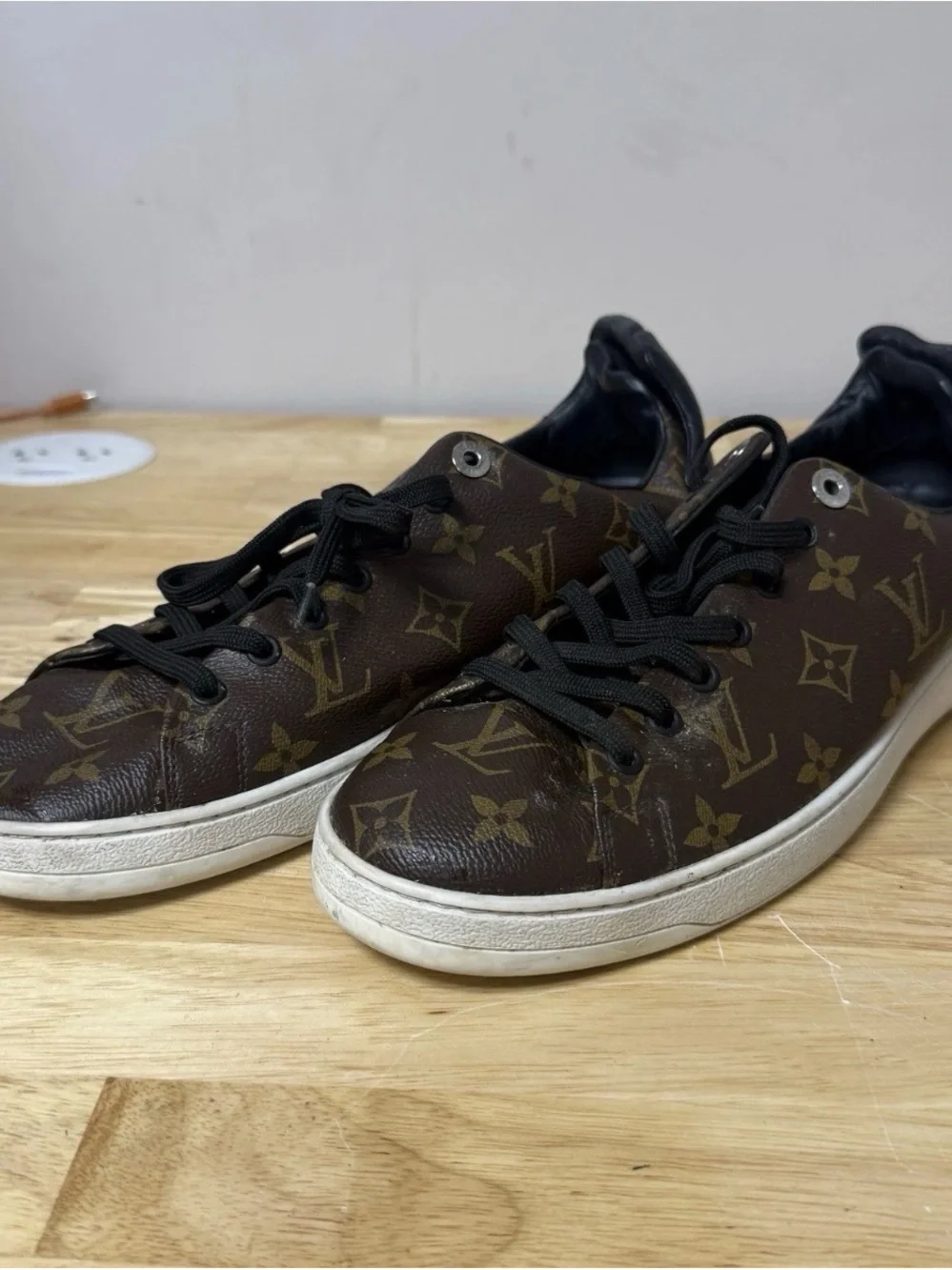 Louis Vuitton Luxembourg Canvas Monogram Sneakers Mens UK 7 US 8